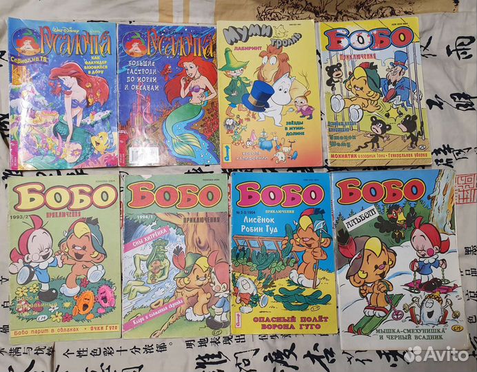 Старые редкие комиксы из 90-х