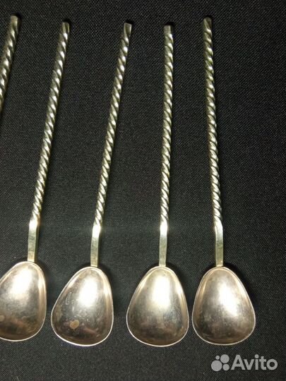 Ложки чайные мельхиор