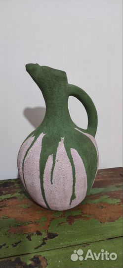 Ваза кувшин глина