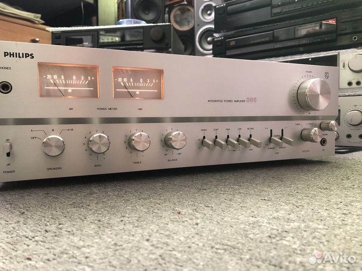 Усилитель philips ah386