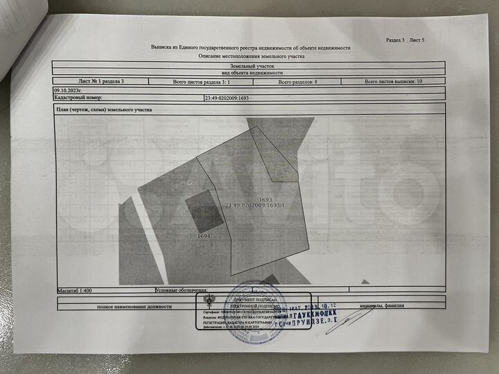 Участок 7,6 сот. (СНТ, ДНП)