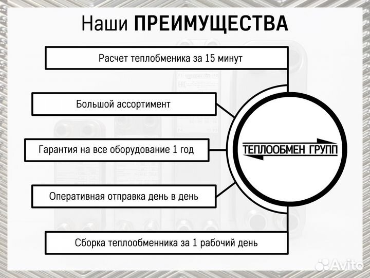 Теплообменник паяный для майнинга - в наличии