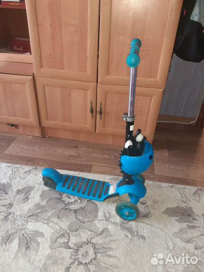 Самокат детский трехколесный