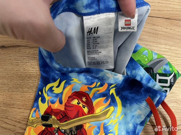 Плавки H&M 98 на мальчика Lego