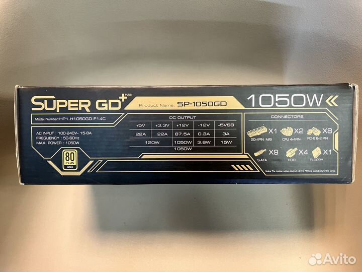 Блок питания High Power SP-1050GD 1050W б/у