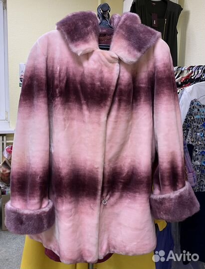 Шуба из искусственного меха 50-52 р
