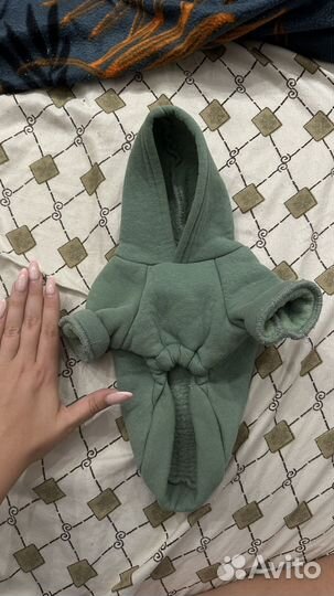 Худи для мелкой собаки до 25 см в длину