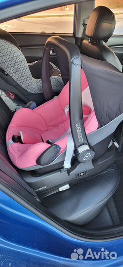 Автолюлька maxi cosi с базой isofix