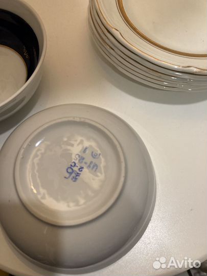 Винтаж. Пиала, салатник. Барановка