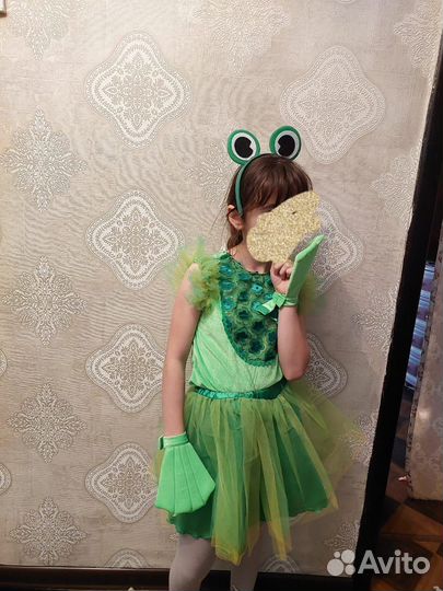 Костюм лягушки для девочки