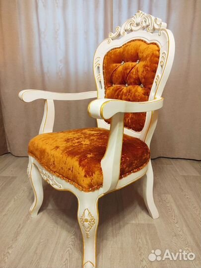 Стул реставрированный массив дерева