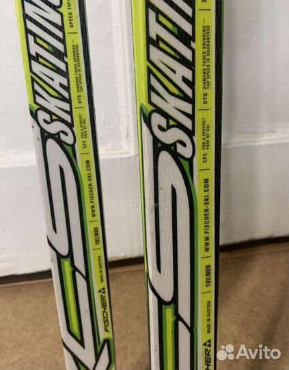 Беговые лыжи fischer rcs plus 192 stiff