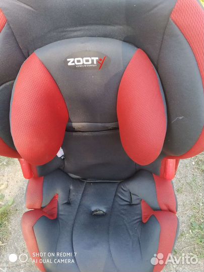 Автокресло zooty comfort