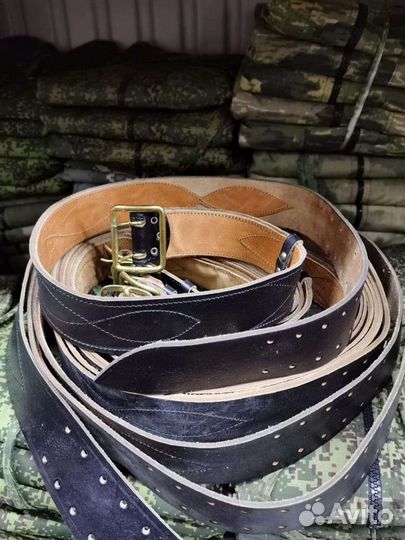 Портупея офицерская СССР черного цвета