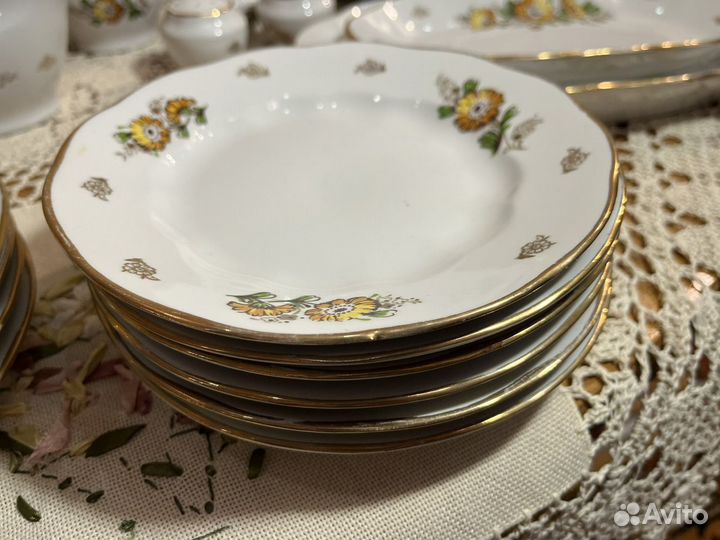 Сервиз столовый 35 предметов СССР Рига