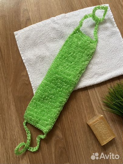 Мочалка новая ручная работа