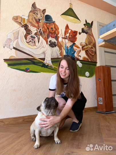 Роспись стен. Картины в наличии и на заказ