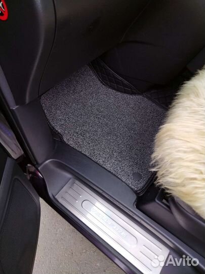 Накладки на пороки Тойота Велфаер