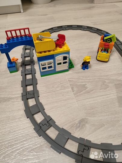 Lego duplo поезд 10508