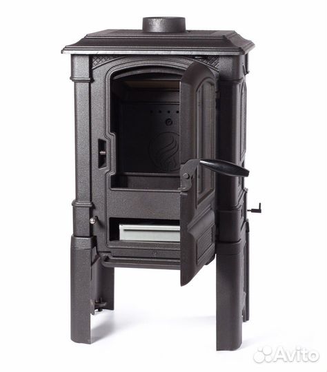 Чугунная печь камин