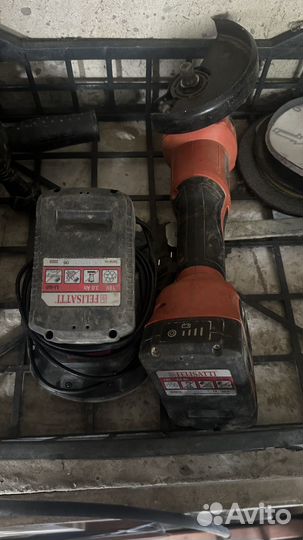 Аккумуляторная болгарка felissati