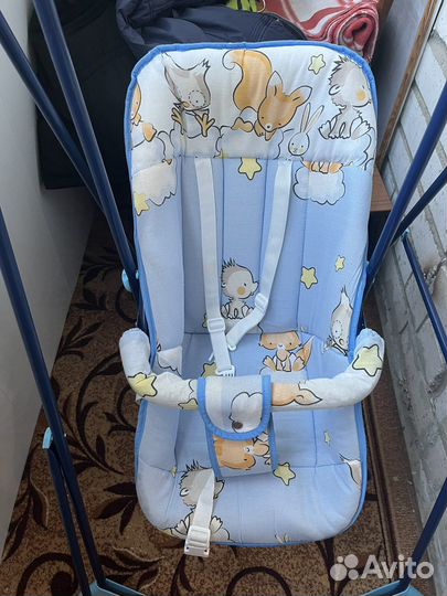 Детская качель напольная