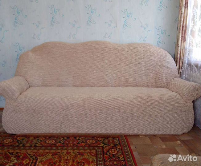 Чехлы на диван и 2 кресла