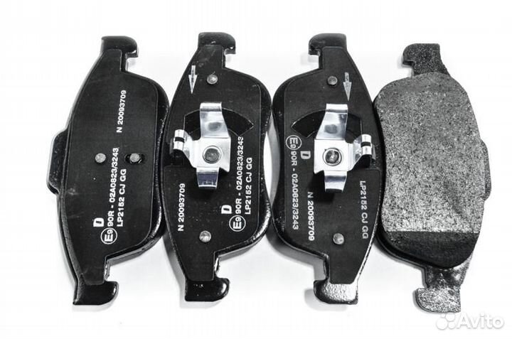 Колодки тормозные дисковые перед