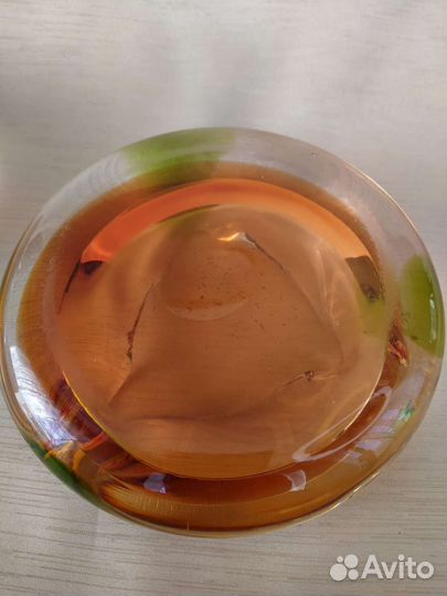 Пепельницы цветное стекло