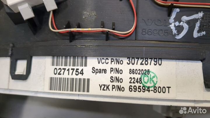 Щиток приборов Volvo XC70, 2006