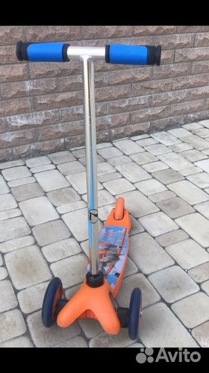 Самокат детский трехколесный бу