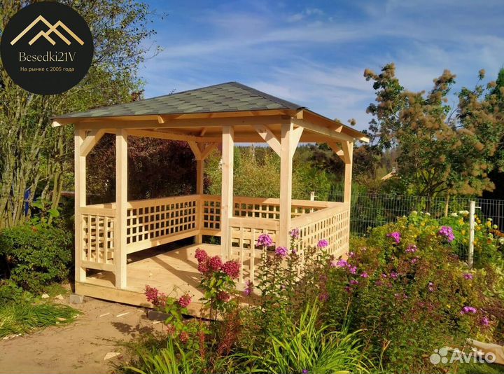 Беседка под ключ