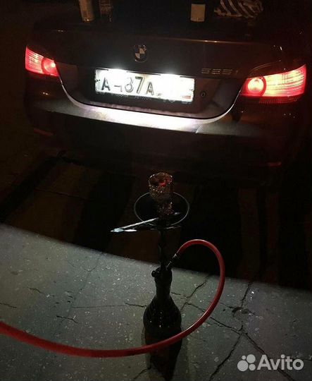 Подсветка номера BMW