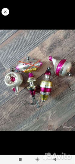 Новогодние игрушки СССР