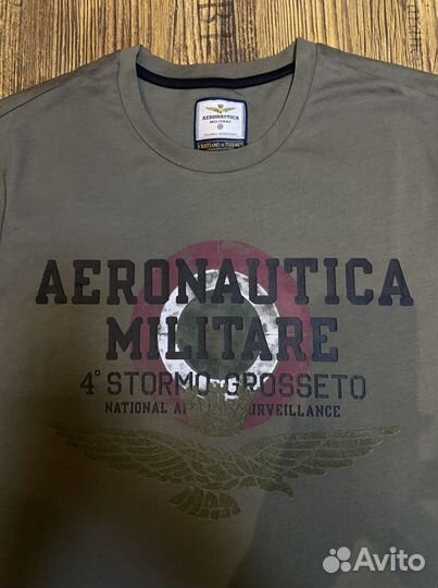 Футболка aeronautica размер L