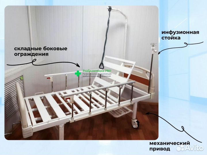 Кровать для лежачих больных