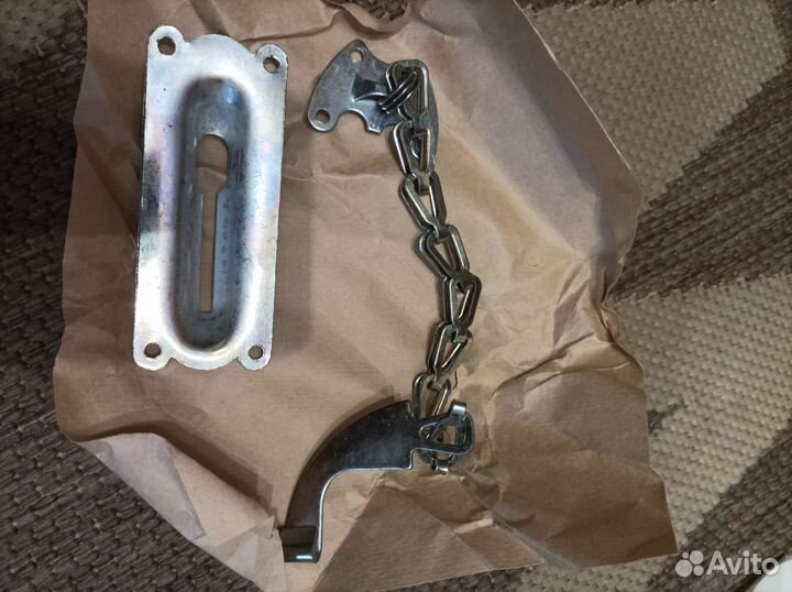 Замок врезной СССР, цепочка дверная
