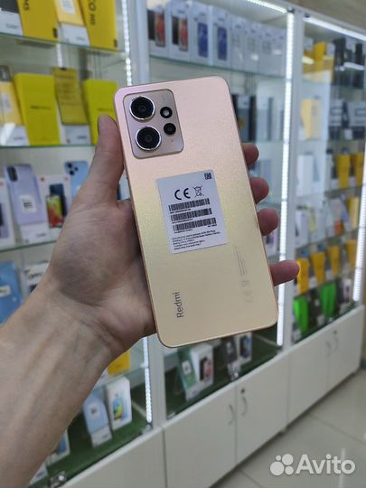 Xiaomi Redmi Note 12, 6/128Gb, Gold, новый
