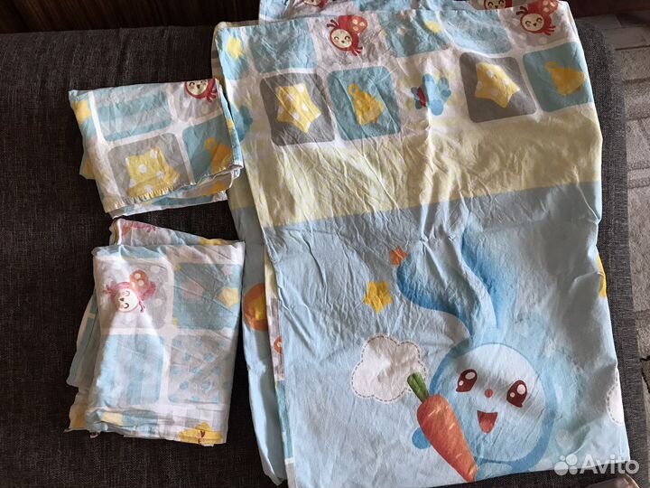 Постельное белье в детскую кроватку