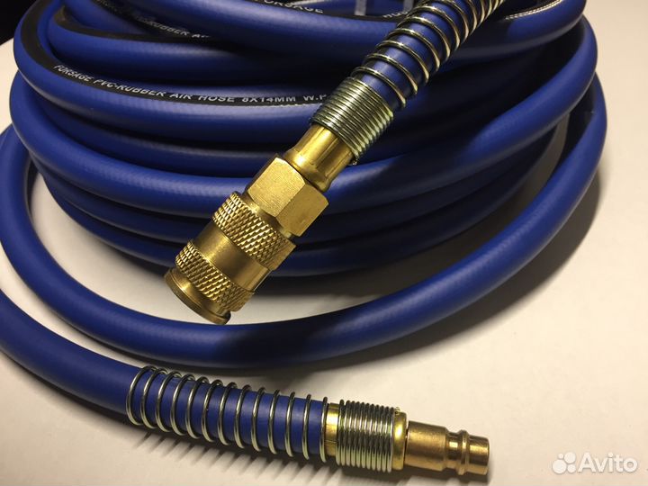 Шланг резиновый воздушный с фитингами