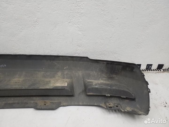 Юбка заднего бампера Skoda Karoq