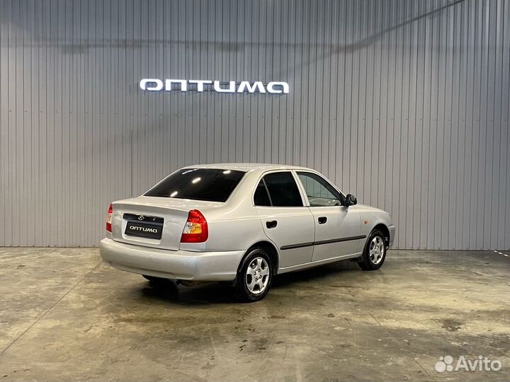 Hyundai Accent 1.5 МТ, 2005, 221 354 км