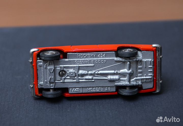 Модель автомобиля москвич 434 1978 г