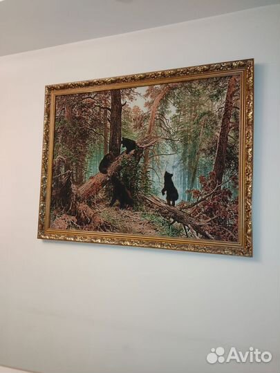 Гобеленовое панно, размер 105х80