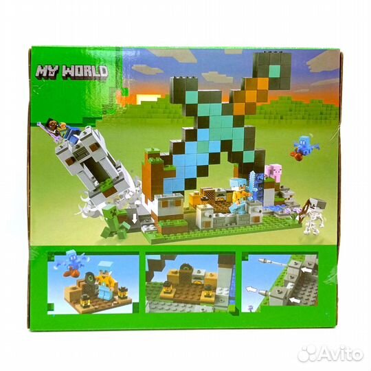 Конструктор Minecraft My World (427 деталей) 88004