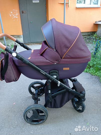 Коляска 3в1 adamex