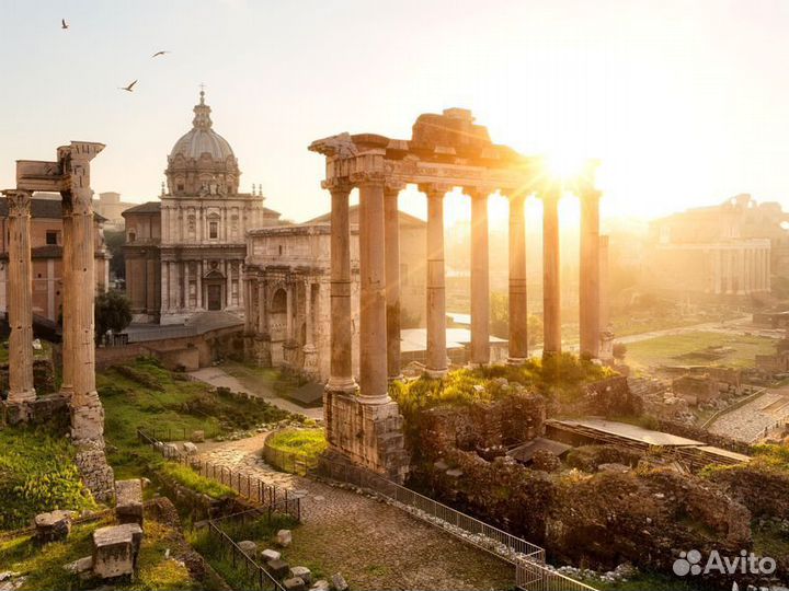 Экскурсия — Рим — Рим парадных площадей и уютных п