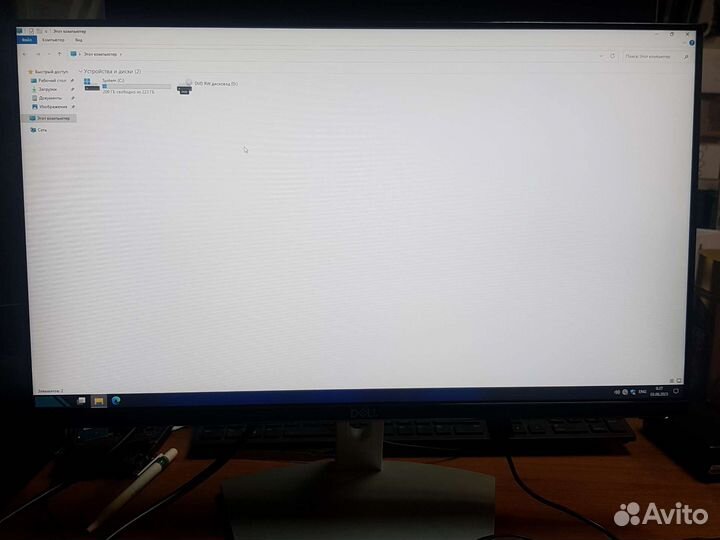 Монитор Dell 23 hdmi vga 1920x1080, 76 Гц