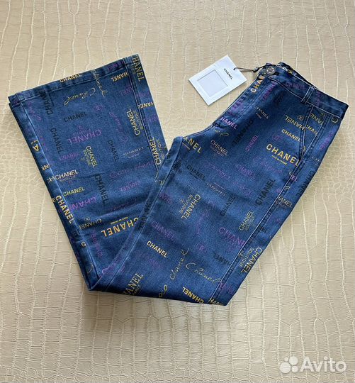 Джинсовые брюки женские Chanel