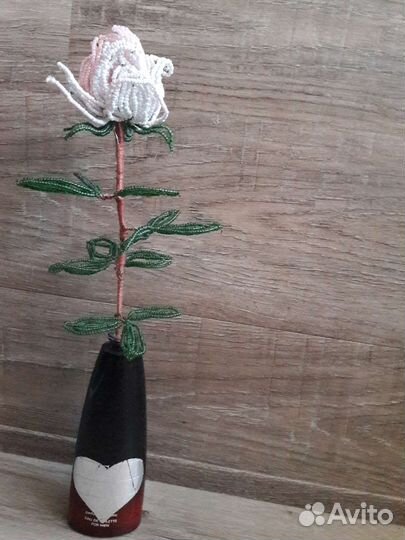 Цветы из бисера